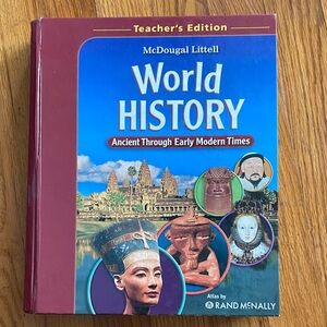 World History Teacher's Edition Book